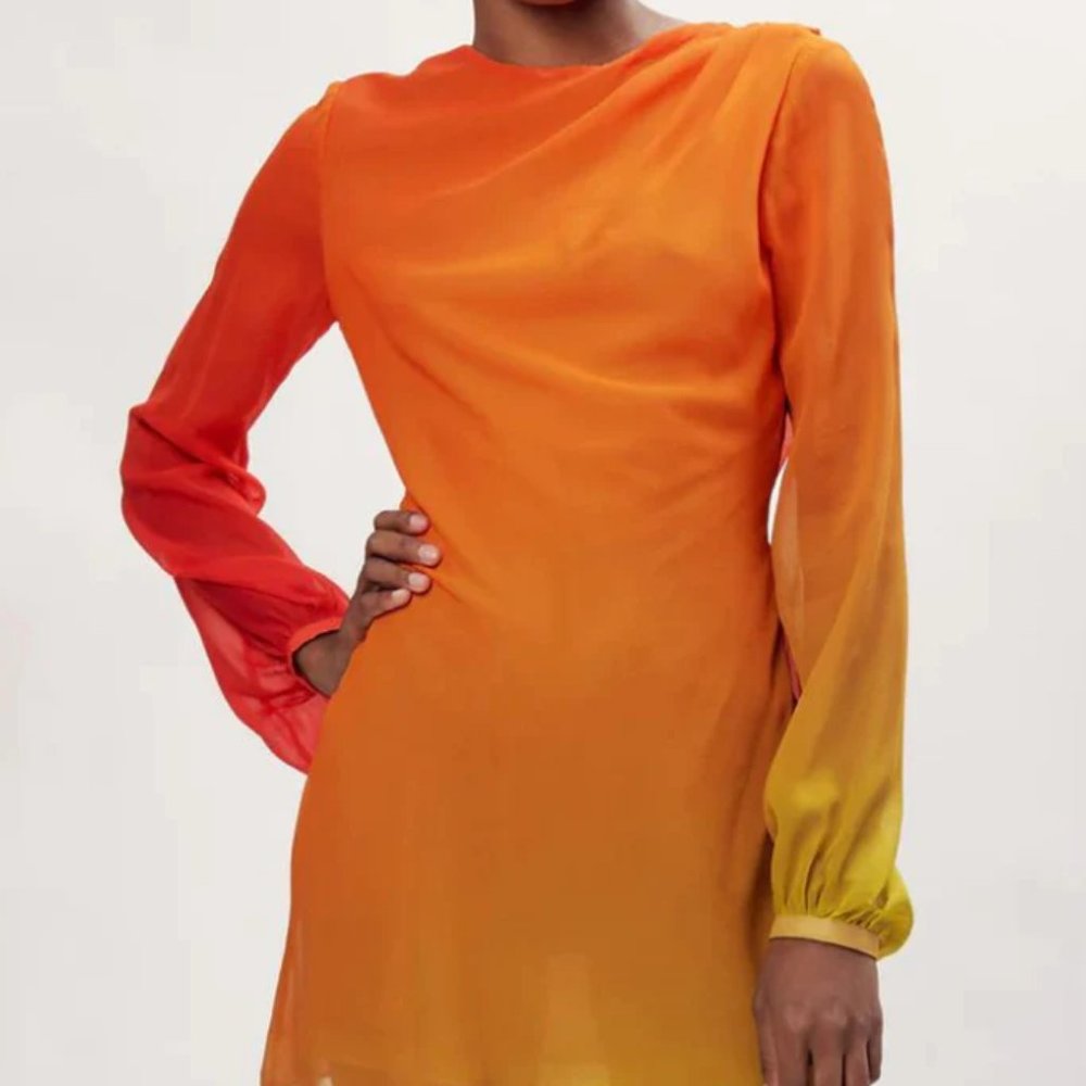 Ronny Kobo Timbra Dress - Fuchsia Multi (NWT)